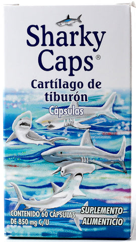 CARTILAGO DE TIBURÓN SHARKY 60 CAP SALUD NATURAL oferta!!!!!