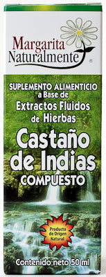 CASTAÑO DE INDIAS COMP EXTRACTO 50ML MARGARITA NATURALMENTE