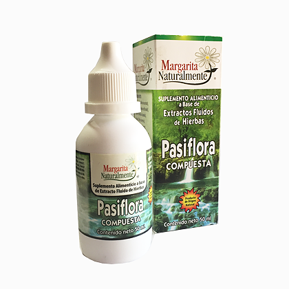 Composite Passionflower Pasiflora Compuesto Auxiliar en Tratamiento de Ansiedad