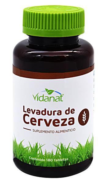 Levadura de Cerveza 500 mg. 180 tabs. Vidanat. Envio Gratis