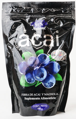Fibra De Acai Con Alcachofa Y Magnolia 480 G
