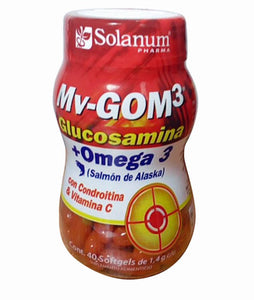 GLUCOSAMINA 40 CAP  SOLANUM Mv-Gom3