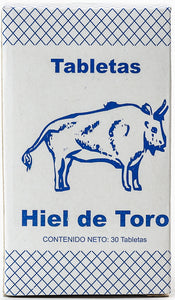 HIEL DE TORO 30 TAB YERBO VITAL Auxiliar en Gastritis