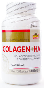 Hydrolyzed Collagen and hyaluronic acid 120cap PRONAT