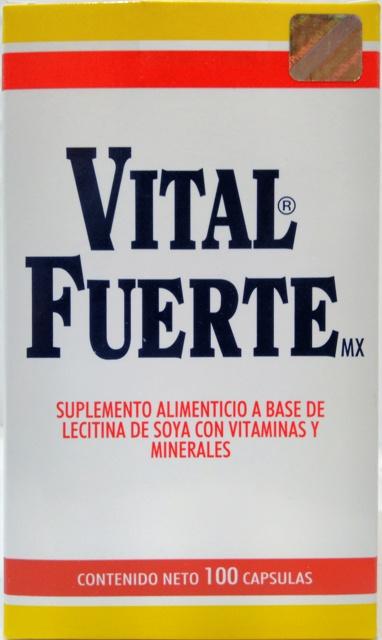 Vital Fuerte antioxidante; 100 cápsulas