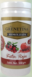GRENETINA HIDROLIZADA FRUTOS ROJOS 500 G PRETTY BEE