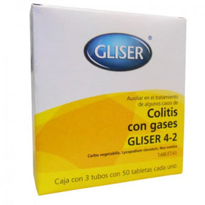 Gliser 4-2 colitis con gases