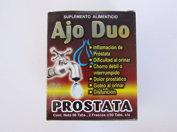 Prostata Ajo Duo. 60 Tabletas. Prostate