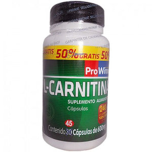 L-carnitina 45 cápsulas Ideal Para el Control de Peso