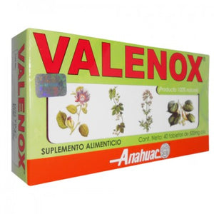 Valenox 40 tabletas