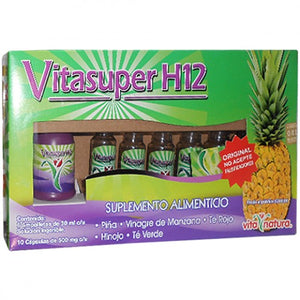 Vitasuper H12 Concentrada 6 Ampolletas