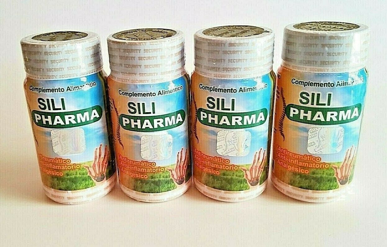 SILI Pharma anti-rheumatic anti-inflammatory.  4 Bottles New Presnetation 20 tablet on each  bottle